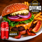 1X Classic Salada + Coca-Cola + Fritas
